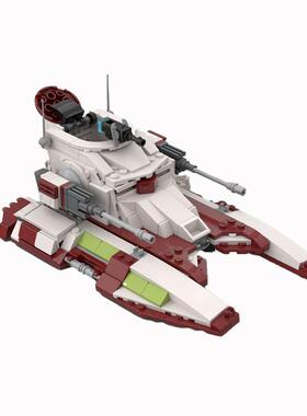 MOC创意小粒战容积木斗坦克MOC-6810953兼5拼搭玩具MOC-11237颗5