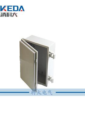 250*2170默认项*100接mm塑料防水线盒KD-51710塑料箱合页式盖卡扣