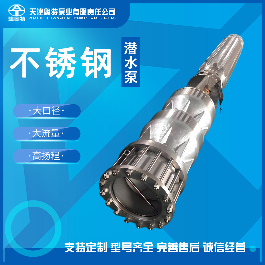 304不锈钢耐腐蚀潜水多级泵