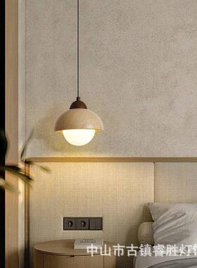 单洞石床17198头吊网红卧室现代简约创意个性头长线餐黄厅艺灯术