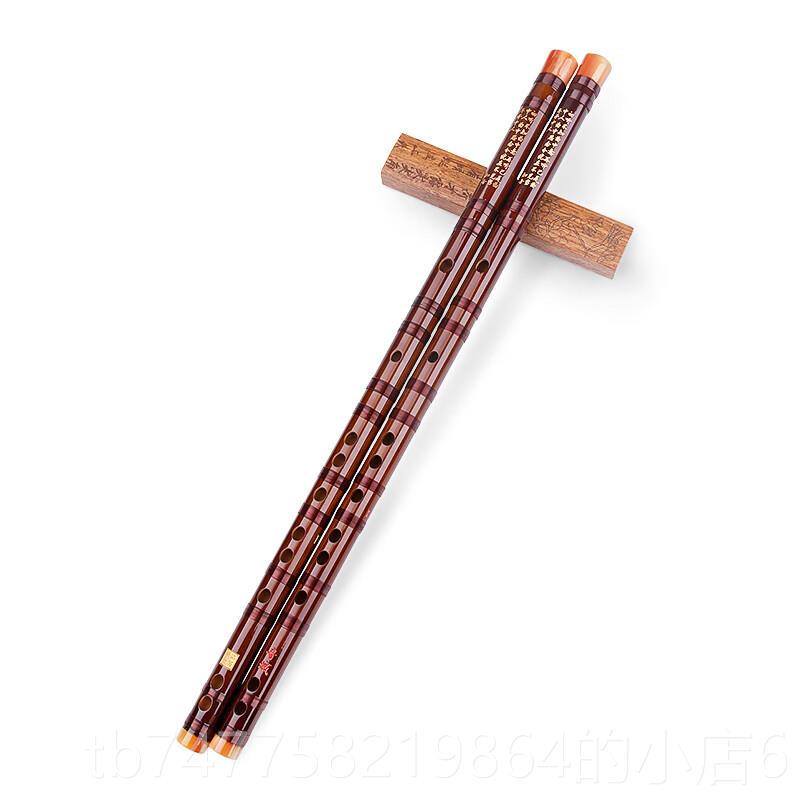 正品笛子一节5F调年乐老笛竹民族管弦竹笛横笛考