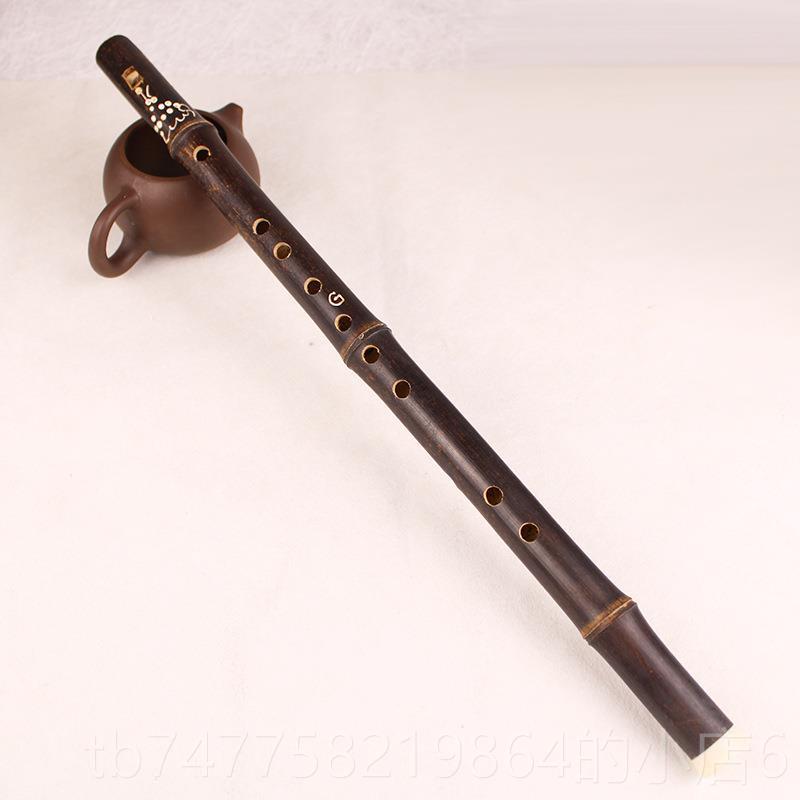 正品紫竹扁口竖笛6孔成调奏人学乐器六孔专业演fd初调哨笛吹奏类