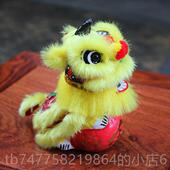 正品 可饰品中国风爱踩球狮家摆饰原创饰工艺礼品 民间传统居舞狮装