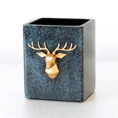 正品 北面欧轻奢笔摆件创筒意笔桶桌收纳简约盒教师办公用品文具盒