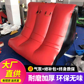 趣味运动会道具充气翻山越岭幼儿园体智能训练攀爬墙儿童上课器材