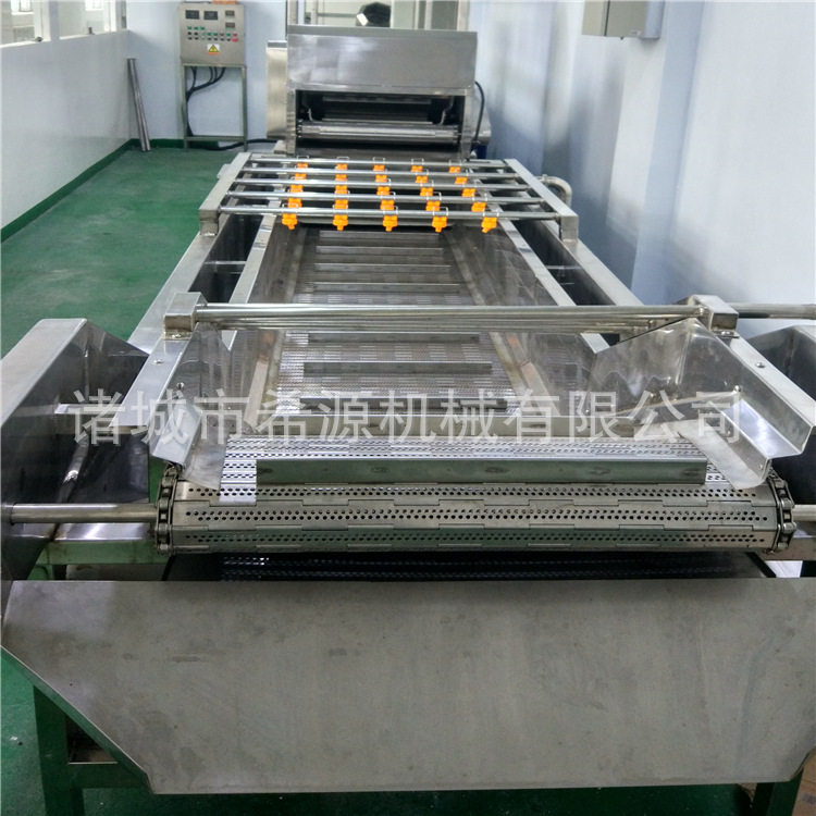 促销 南瓜条漂烫机 xy-3000款小龙虾蒸煮杀青机 海参蒸煮流水线