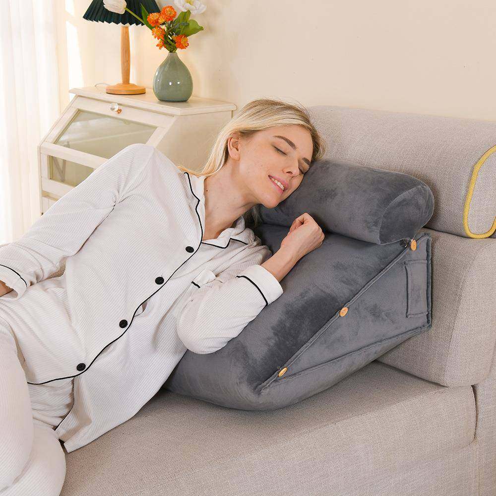 阅读垫枕人三角靠床上靠枕单榻纯榻米飘窗靠背可拆洗三角靠垫色靠,居家布艺,抱枕被,淘宝优惠券,粉丝福利购,淘宝优惠卷