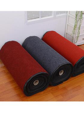 走廊毯蹭土垫进门大红色灰色地P酒毯庆双条纹V13524068C地垫店宾