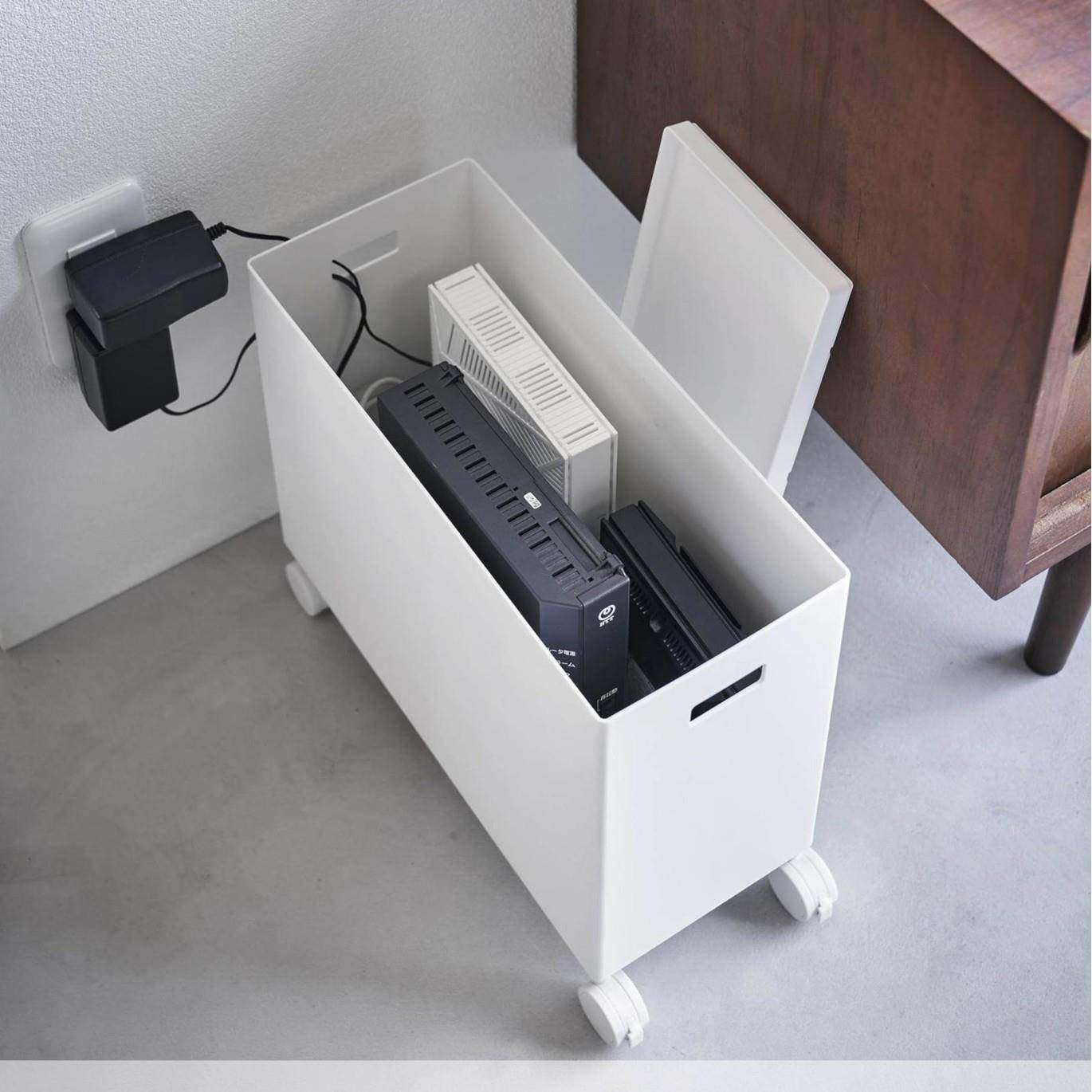 带盖子收纳箱车隙用韩于收纳推各种物品隐藏窄SO157缝柜推车缝架