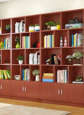 家用房书柜由组合书置物架简童约落xy-21664地儿书架客厅收纳多层