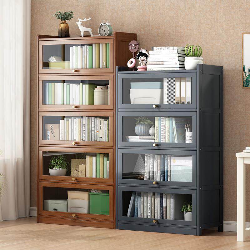 书架置物架地易家用书LZ-FGSJ-简柜带落门防尘储物柜客物厅置柜靠