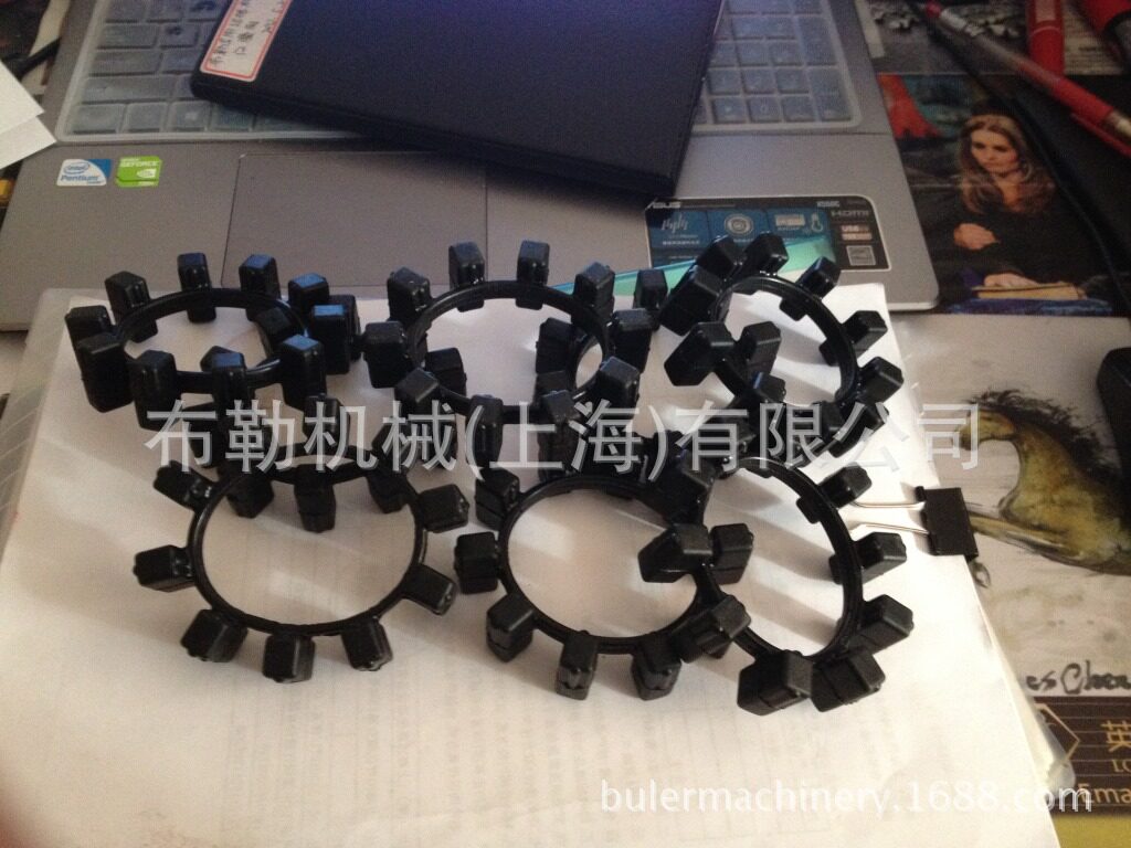 油泵对轮胶垫KTR德国POLY NORM  28 NBR 丁腈橡胶黑色胶垫弹性体