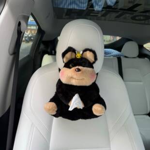 蜂车载纸巾盒爱蜜狗汽可车椅扶手箱纸巾盒挂式抽纸盒挂袋车背内装