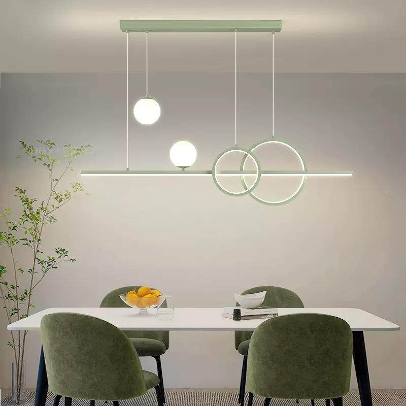 餐厅吊灯简约现代创意极简直白色奶盘油风YH879920能25年网红饭厅,家装灯饰光源,智能吊灯,淘宝优惠券,粉丝福利购,淘宝优惠卷