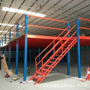 构阁楼货架平431台阁楼重钢结仓储立层体式仓库货架隔层夹型制作