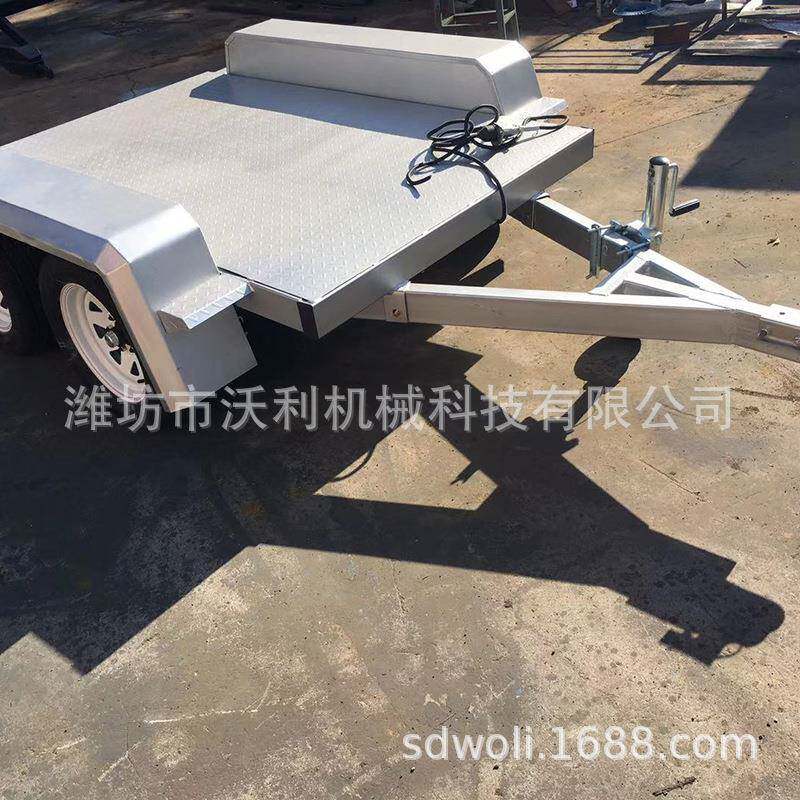 拖拖车房车底盘花澳洲车牵引车小平板拖大车小型农用运682输棉拖
