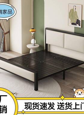 欧式铁床简约.8床单人床现代双人铁床艺出租屋E0251.5米1铁架床1.