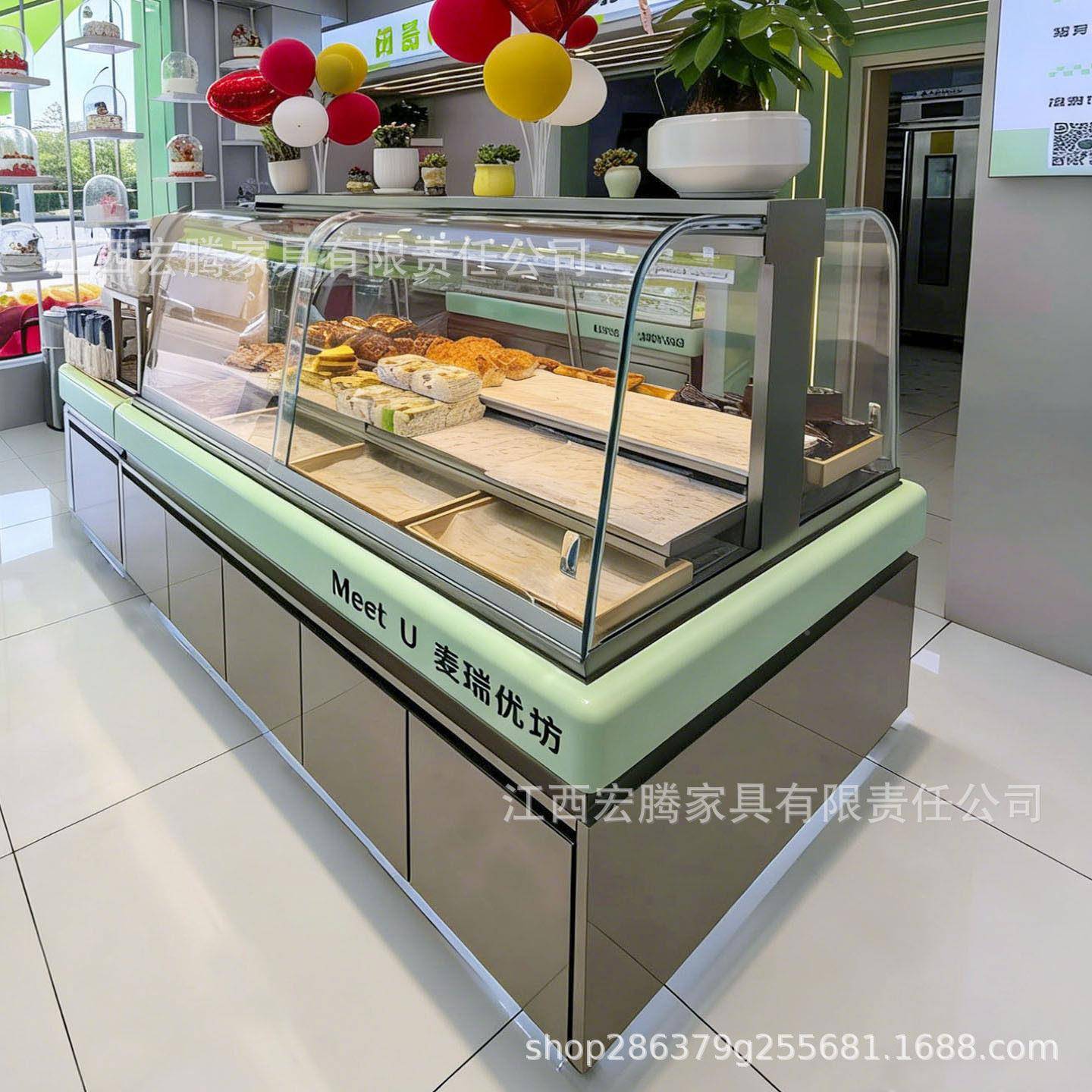 MAGA-102面面包展示柜中岛柜边柜柜烘焙店蛋甜糕品包三明治柜商用