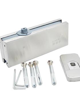 免挖坑地弹簧黑色暗隐藏天地框铰NML免开槽90度无链玻藏璃门地簧