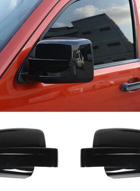 适用于0712款道-奇Nitr后oLiberty视镜盖亮黑倒车镜外拉壳45手装