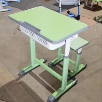 椅课桌导厂家直供学生绿色学校辅班培训ILS班课儿童学习桌椅套桌