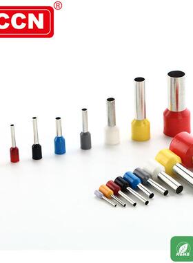 T欧式管型绝缘端子T0.5-8橙色1S0EEWI00PC/包货E真价实品质保证