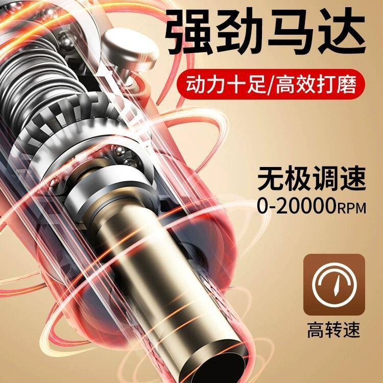 电动文玩刷核桃打底缝隙清理神器打磨抛光机手持反碱文玩电动刷子