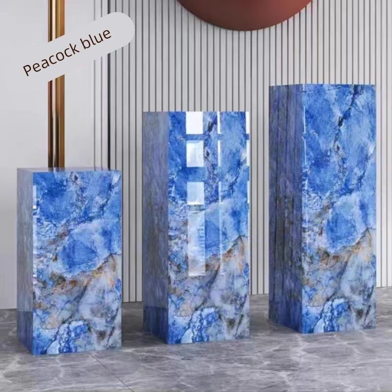 岩板立柱墩子展台摆台增高装饰落地客厅酒店展示台花架大理石底座,家居饰品,落地摆件,淘宝优惠券,粉丝福利购,淘宝优惠卷