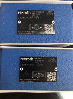 力士乐R900411462 Z2DB10VD2-41/315V溢流阀德国原装配件