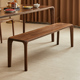北美黑胡桃木长凳实木长凳子长条凳榫卯家用长凳餐椅创意床尾凳