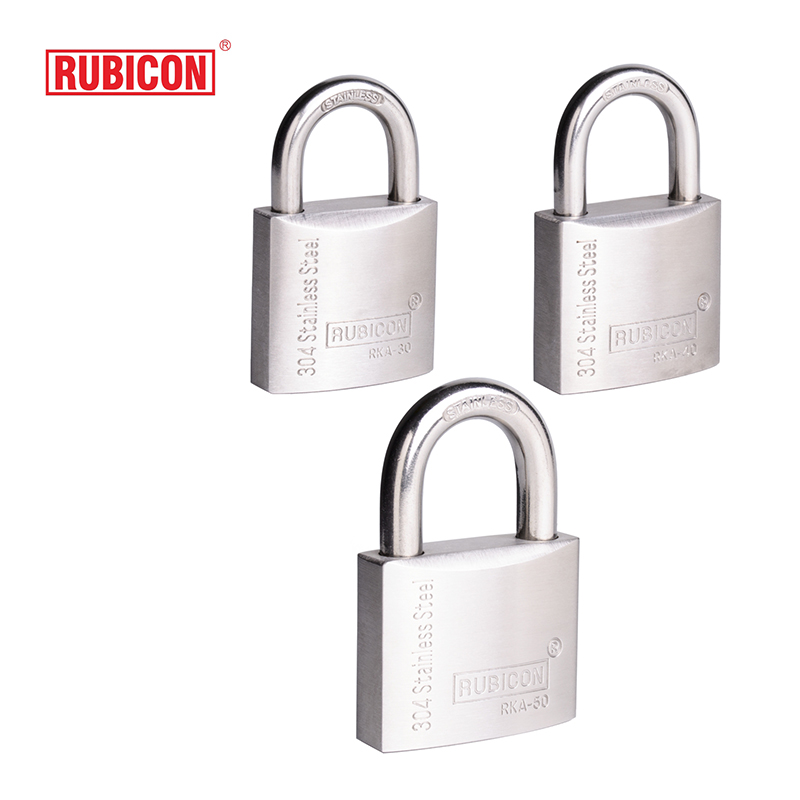 新款罗宾汉RUBICON防水不锈钢合金锁防钻防锯防撬坚固锁RKA-30/40