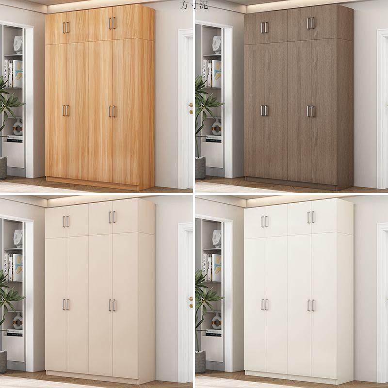 多纳层衣柜具家用卧柜室出租房用收储物简易组装家CAA实木质阳台