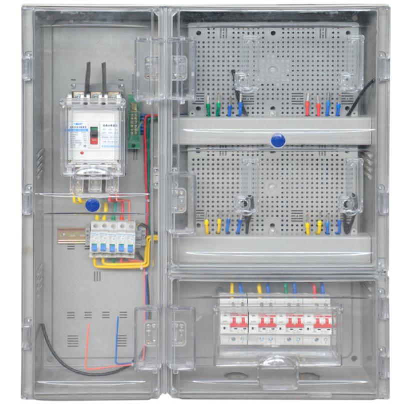 单电相四南网费控能计量箱PC+ABS新款明电表箱透HT-DX-A1南网表新