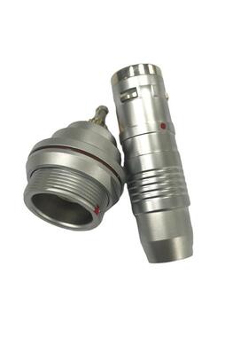 兼容l气emo雷莫K系列圆防形水IP681NRN航插连接器3K8芯+路圆形连