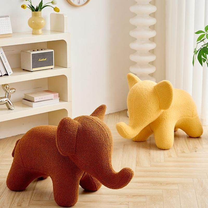 网儿童设动红物座椅计师FPA小象椅客厅卡通美坐凳创意沙发凳子棉,鲜花速递/花卉仿真/绿植园艺,其它园艺用品,淘宝优惠券,粉丝福利购,淘宝优惠卷