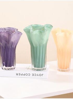 现代简玻璃花瓶术大师系列创意约培容2108器花水插玻璃饰品白艺菜