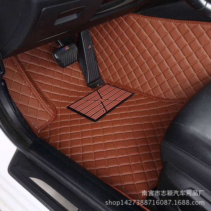 宝骏531030529860汽605专用脚垫310730双层杭绣车全包围丝圈脚垫