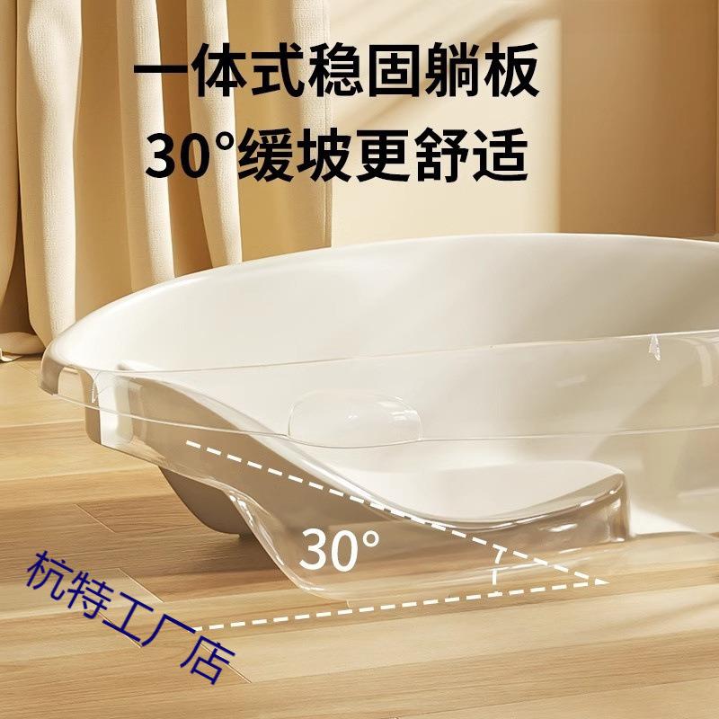 婴儿洗澡盆QFU宝宝儿童新生3儿洗澡桶婴幼儿小孩浴0一盆岁可坐躺