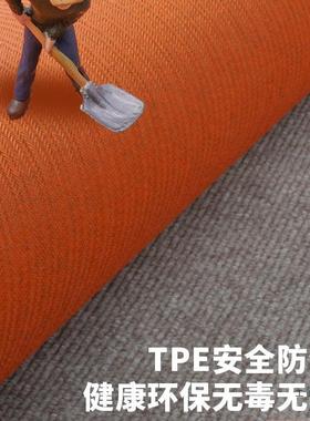 灰色地毯厅F5M7TS9H耐脏房间客卧室商全铺办用公室台球厅满铺静音