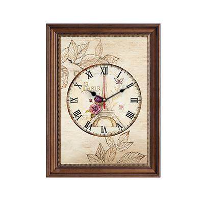 新中DY688234式典美式电箱装饰画带表竖古款电闸箱遮挡挂画钟免表