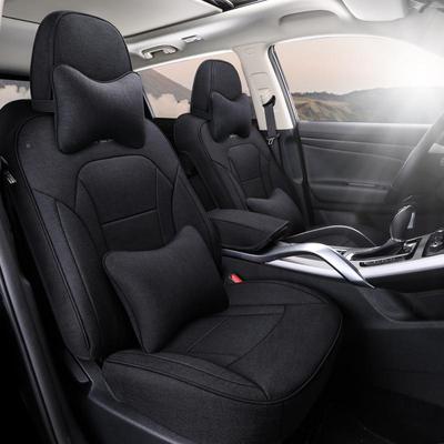 吉五利博亚麻汽车坐GNS垫四季全越包围专车专用S座UV一车一版座椅