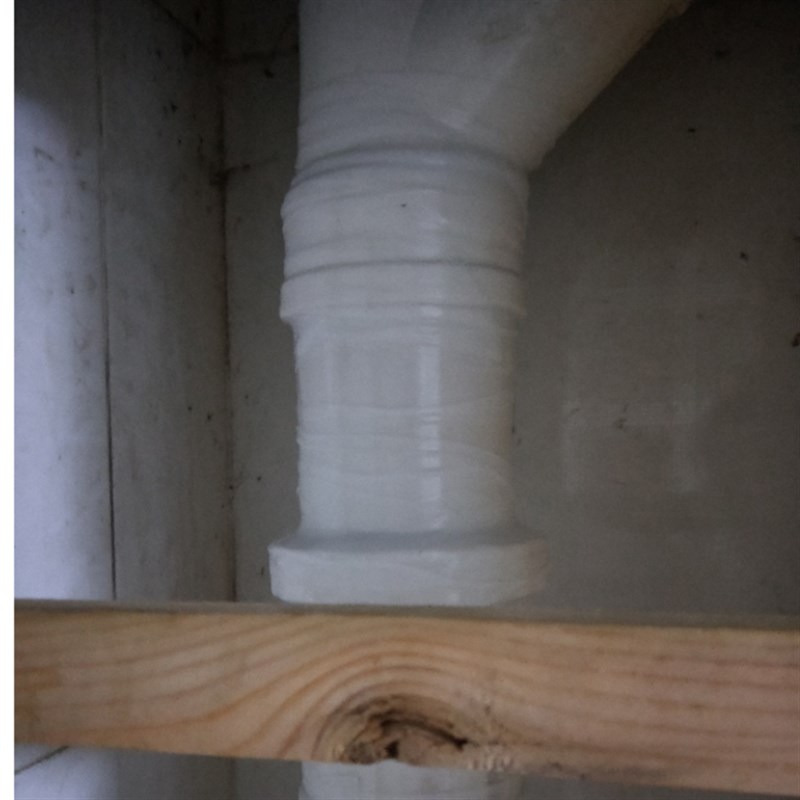 pvcppr管补漏洗手池下水管快速密封堵漏防水胶带卫生间污水管防臭