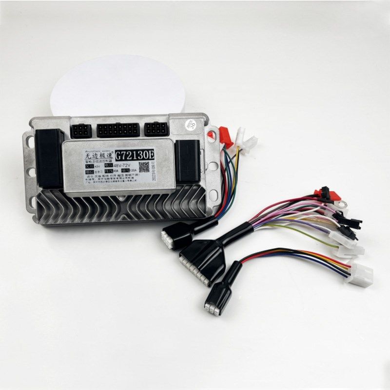 智能原装两轮电动车正弦波控制器48V60V72通用三模静音12管通用型