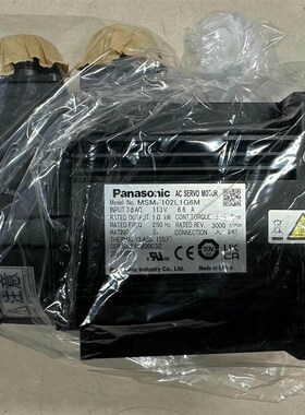 A6伺服电机 MSMF102L1G6M 1kw