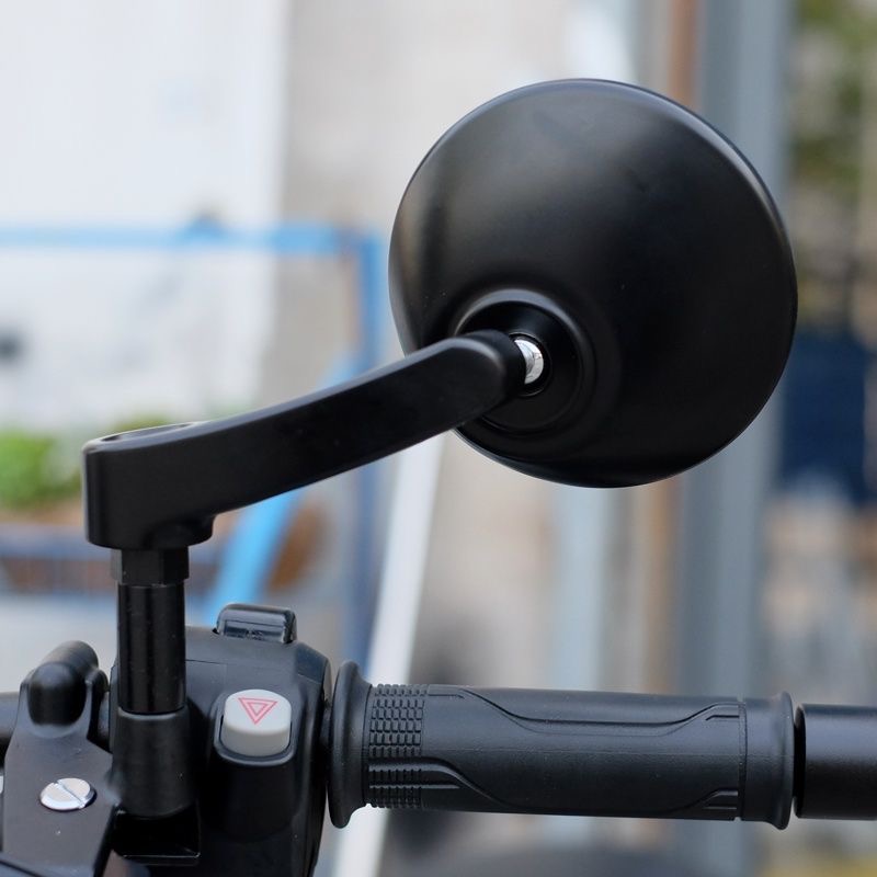 复古摩托车后视镜机车改装反光镜大视野大镜面通用190TR鸷道190SS