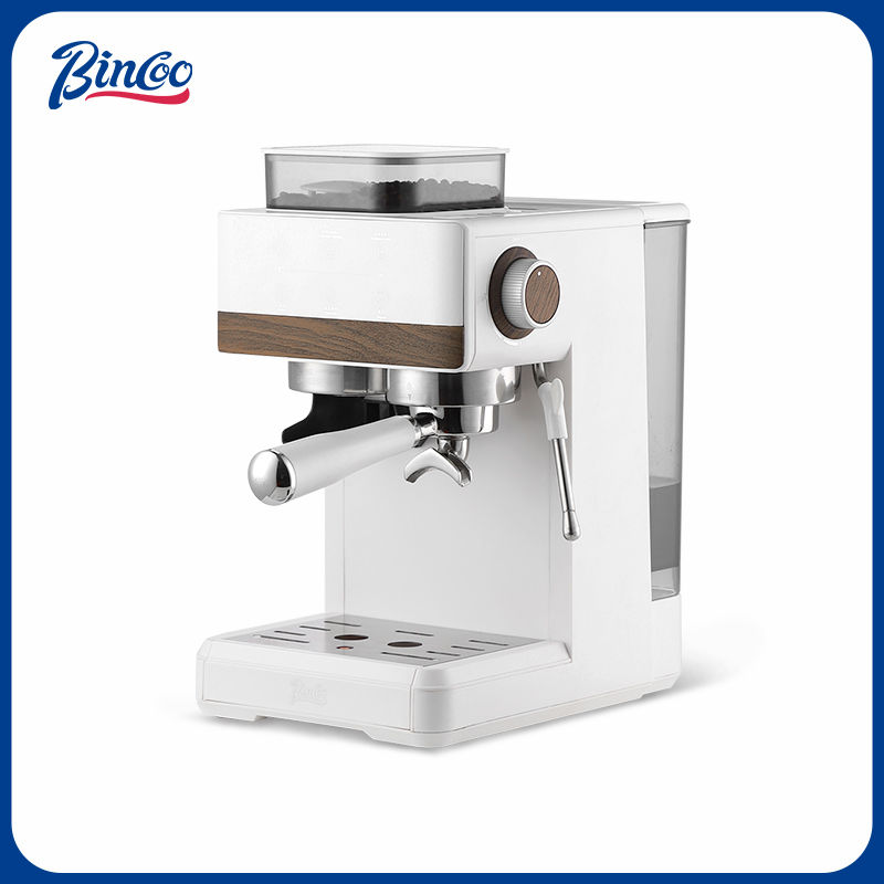 Bincoo咖啡机小型全半自动家用研磨一体机意式冷萃浓缩蒸汽打奶泡