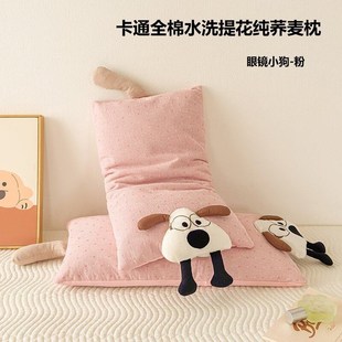 荞麦壳儿童枕头3到6岁以上幼儿园宝宝专用全荞麦学生枕芯四季通用