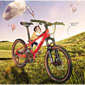 KD20221速线拉碟刹内走线0KID20EF寸小I轮径儿童学生碳纤维地自行