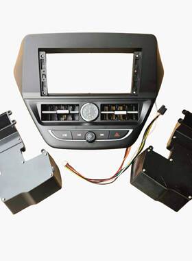 适用RFOD福特ESCORT3福睿斯1.2寸中控导航DVD492改装面框百变套框