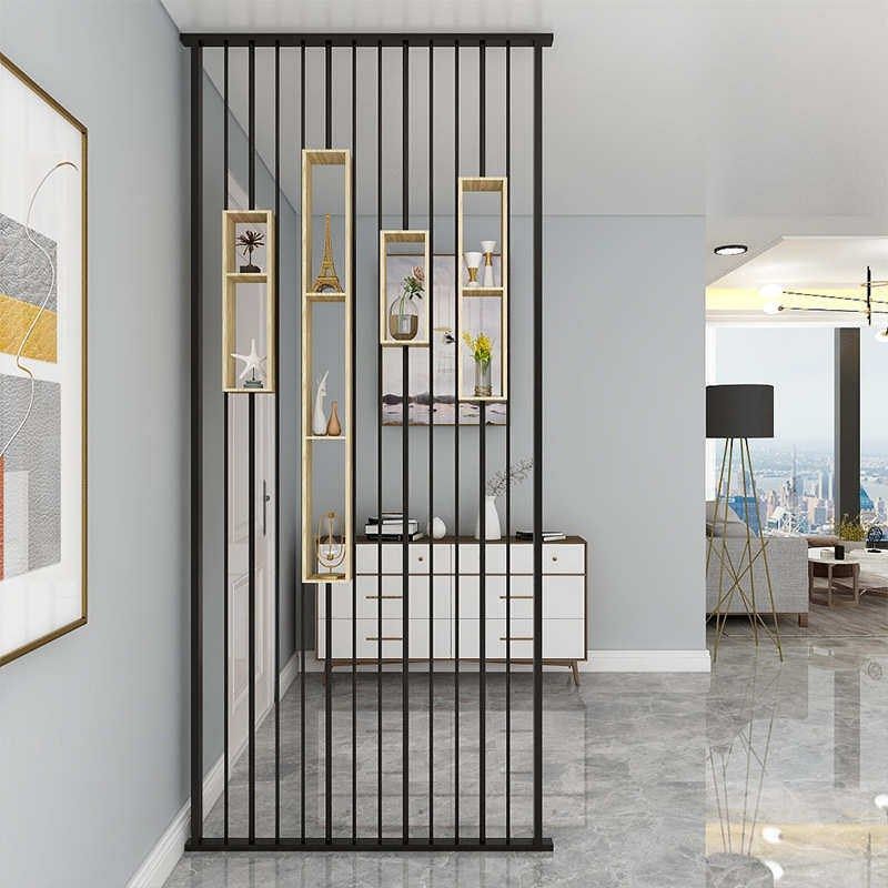 铁物艺玄关办公进门架简约隔断架屏风家用屏风镂空置客厅餐厅装饰,住宅家具,庭院屏风,淘宝优惠券,粉丝福利购,淘宝优惠卷